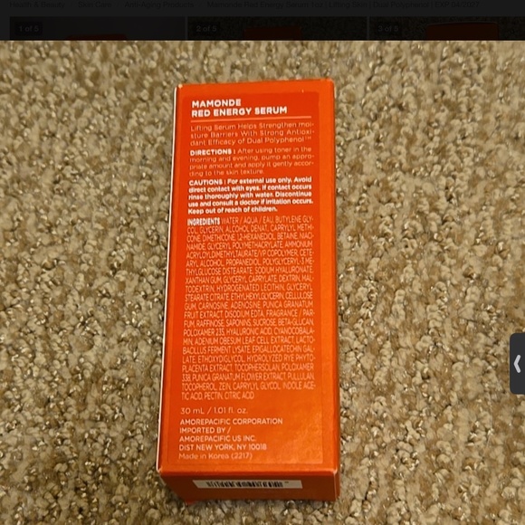 Red Energy Serum - Lifting Skin - Picture 3 of 4